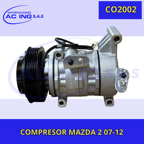 COMPRESOR MAZDA 2 07-12 REF CO2002