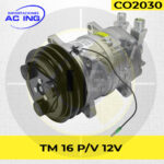 COMPRESOR TM16 OREJA 2A 12V REF CO2030