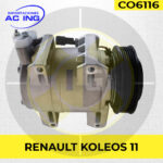 COMPRESOR RENAULT LOGAN 09-16 REF CO6116