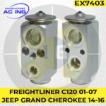 VALVULA FREIGHTLINER C120 01-07 JEEP GRAND CHEROKEE 14-16 REF EX7403