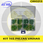 ORING VERDE VARIOS (KIT 145 UNID) REF OR0213