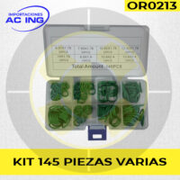 ORING VERDE VARIOS (KIT 145 UNID) REF OR0213