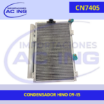 CONDENSADOR HINO 09-15 REF CN7405