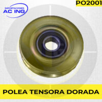 POLEA TENSORA DORADA REF PO2001