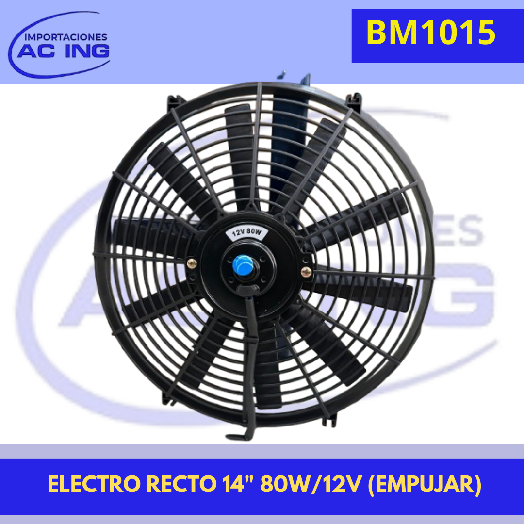ELECTRO RECTO 14″ 80W/12V REF BM1015