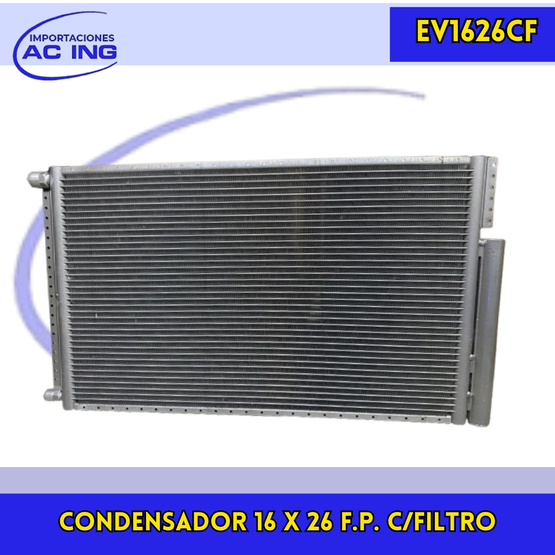 CONDENSADOR 16 X 26 F.P. C/FILTRO REF CN1626CF