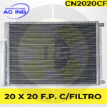 CONDENSADOR 20 X 20 F.P. C/FILTRO REF CN2020CF