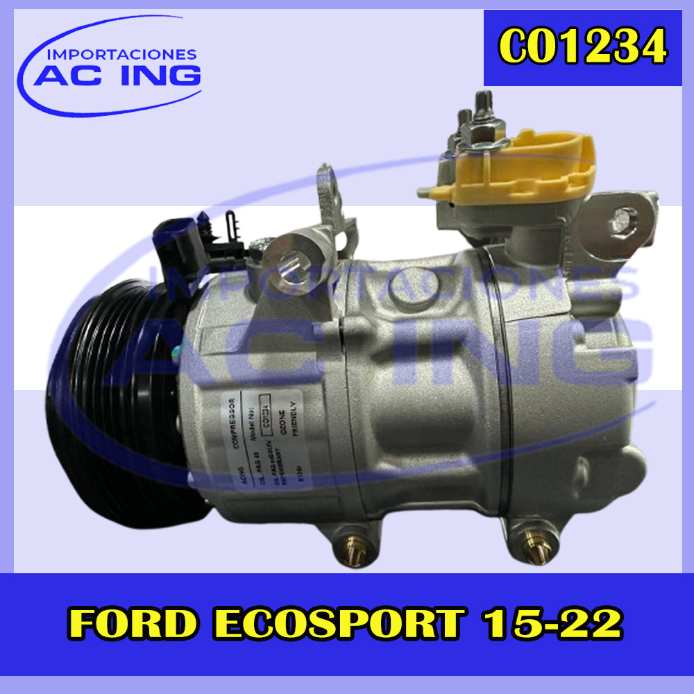 COMPRESOR FORD ECOSPORT 15-22 REF CO1234