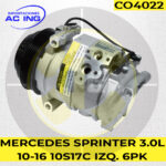 COMPRESOR MERCEDES SPRINTER 10-16 10S17C IZQ REF CO4022
