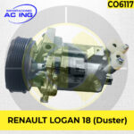 COMPRESOR RENAULT LOGAN 18 DUSTER REF CO6117