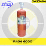 GAS R404 X 600G REF GAS3404