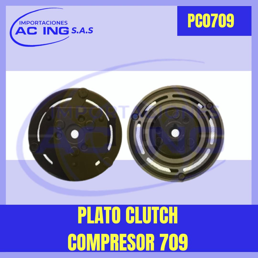 PLATO CLUTCH COMPRESOR 709 REF PC0709