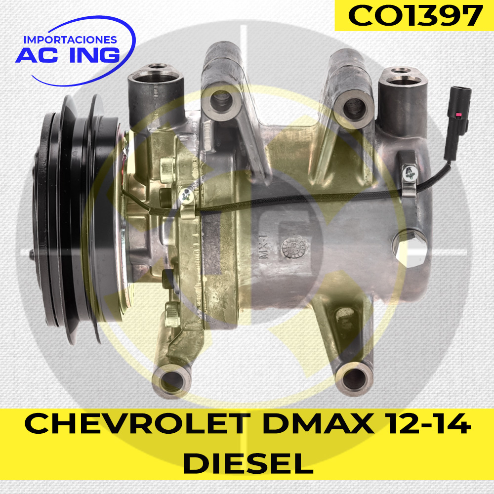 COMPRESOR CHEVROLET DMAX 1214 DIESEL REF CO1397 IMPORTACIONES AC ING