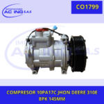 COMPRESOR JHON DEERE 310E 8PK 10PA17C 145MM REF CO1799