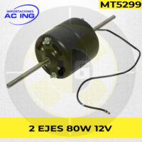 MOTOR 2 EJES 80W 12V REF MT5299