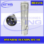 FILTRO SECADOR HYUNDAI TUCSON 05-10 REF RD3516