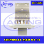 RESISTENCIA CHEVROLET AVEO 04-14 REF RE1300
