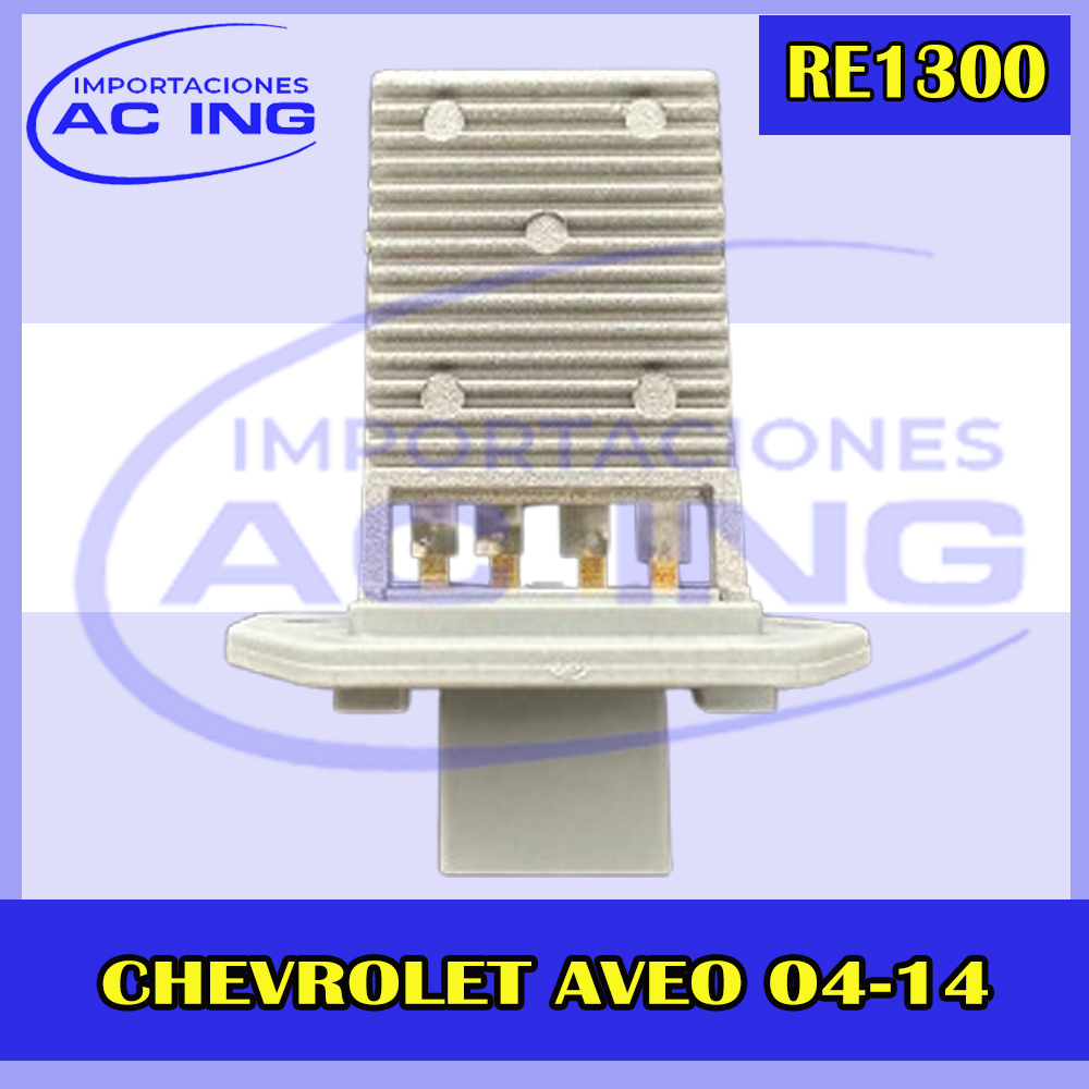 RESISTENCIA CHEVROLET AVEO 04-14 REF RE1300
