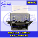RESISTENCIA RENAULT TWINGO/CLIO/MEGANE REF RE6102
