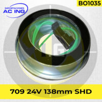 BOBINA COMPRESOR 709 24V 138MM REF BO1035