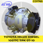 COMPRESOR TOYOTA HILUX DIESEL 10S17C 7PK 07-10 REF CO1765