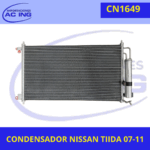 CONDENSADOR NISSAN TIIDA 07-11 REF CN1649
