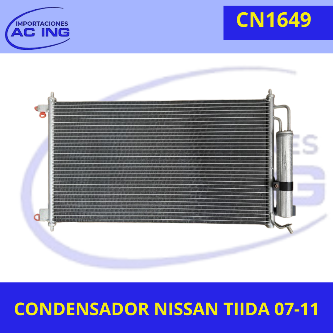 CONDENSADOR NISSAN TIIDA 07-11 REF CN1649