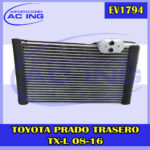 EVAPORADOR TOYOTA PRADO TRASERO TX-L 08-16 REF EV1794