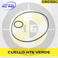 ORING DE CUELLO HT6 VERDE GA REF OR0155G