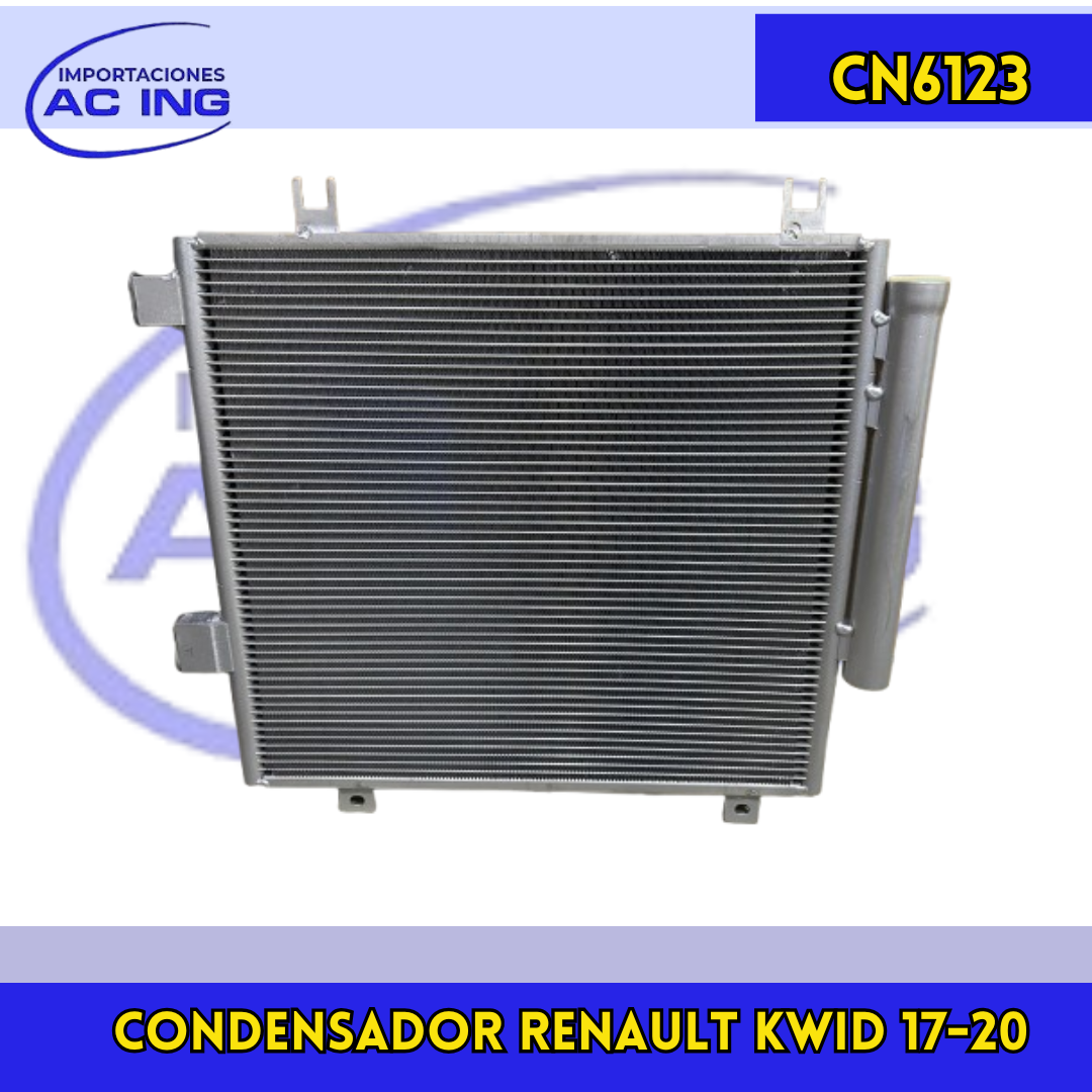 CONDENSADOR RENAULT KWID 17-20 REF CN6123