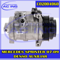 COMPRESOR MERCEDES SPRINTER 07-09 DENSO AUXILIAR REF CO2004060