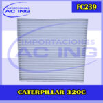 FILTRO DE CABINA CATERPILLAR 320C REF FC239