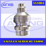 VALVULA SERVICIO 16MM REF VS1004