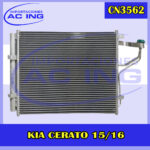 CONDENSADOR KIA CERATO 15/16 REF CN3562