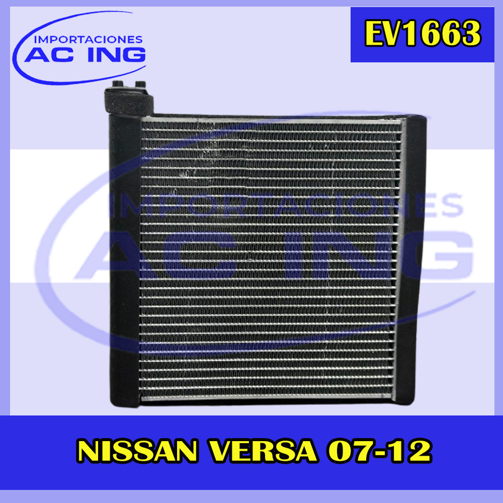 EVAPORADOR NISSAN VERSA 07-12 REF EV1663