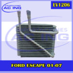 EVAPORADOR FORD ESCAPE 01/07 REF EV1206