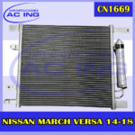 CONDENSADOR NISSAN MARCH 14-18 REF CN1669