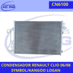 CONDENSADOR RENAULT TWINGO 05 REF CN6100