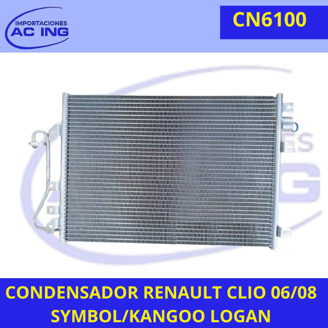 CONDENSADOR RENAULT TWINGO 05 REF CN6100