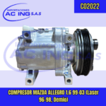 COMPRESOR MAZDA ALLEGRO 99-03 REF CO2022