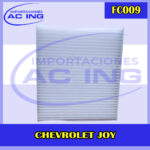 FILTRO DE CABINA CHEVROLET JOY REF FC009