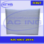FILTRO DE CABINA KIA SOUL 2016 REF FC027