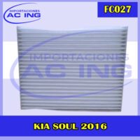 FILTRO DE CABINA KIA SOUL 2016 REF FC027