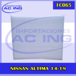 FILTRO DE CABINA NISSAN ALTIMA 14-18 REF FC065