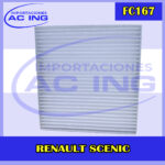 FILTRO DE CABINA CHEVROLET RENAULT SCENIC REF FC167