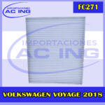 FILTRO DE CABINA VOLKSWAGEN VOYAGE 2018 REF FC271