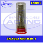 VALVULA ORIFICIO 4 REF EX2016