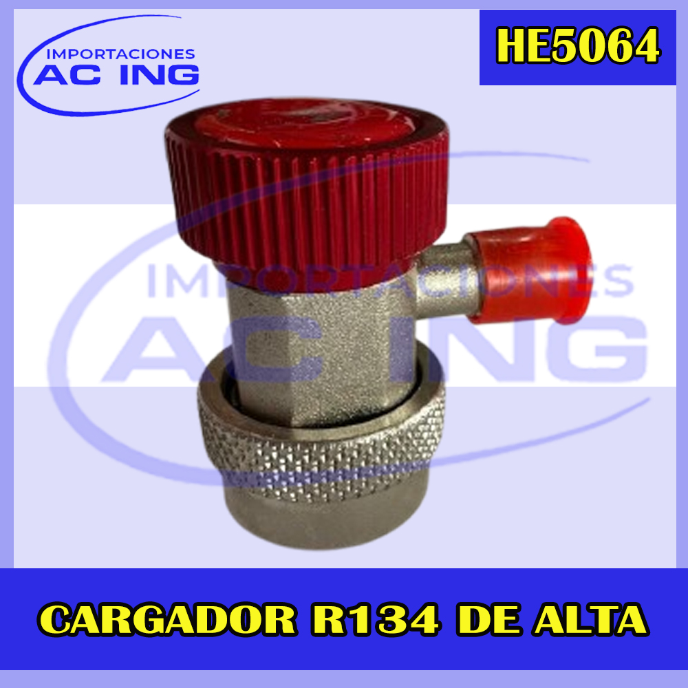 CARGADOR R134 ROJO DE ALTA REF HE5064