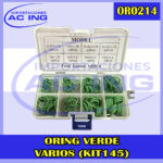 ORING VERDE VARIOS (KIT145) REF OR0214
