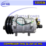COMPRESOR TM16 2A 12 VOLTIOS AC ING CO2036